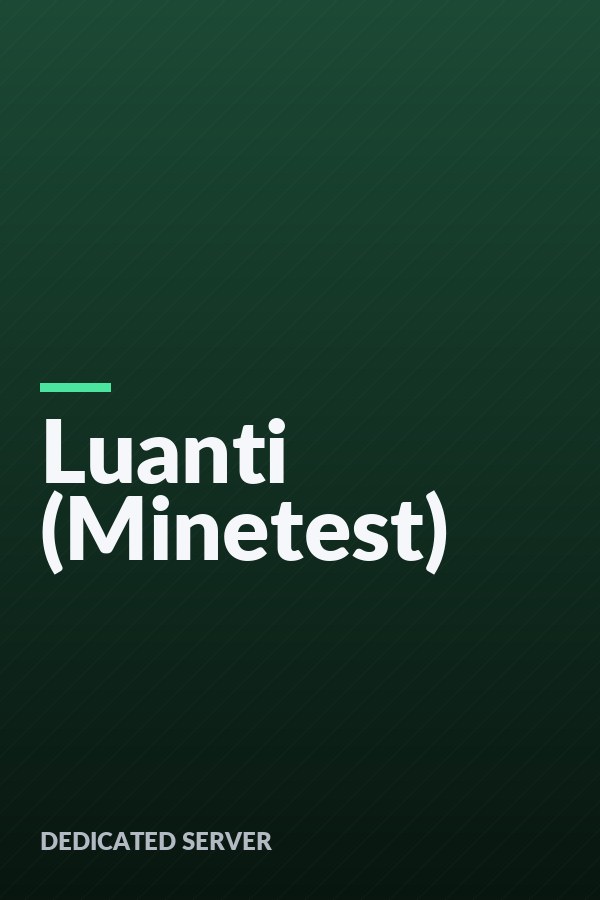 Luanti (Minetest)